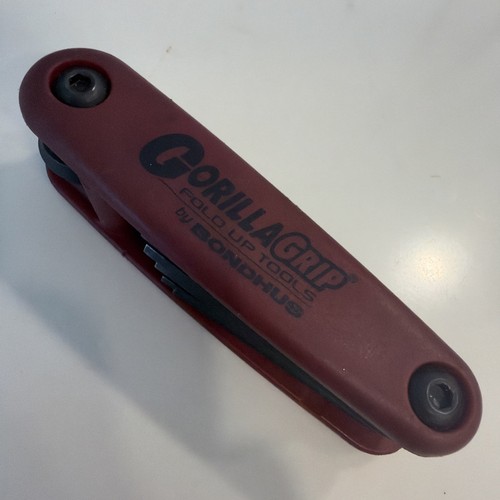 Bondhus gorilla grip hex fold - gorilla,
